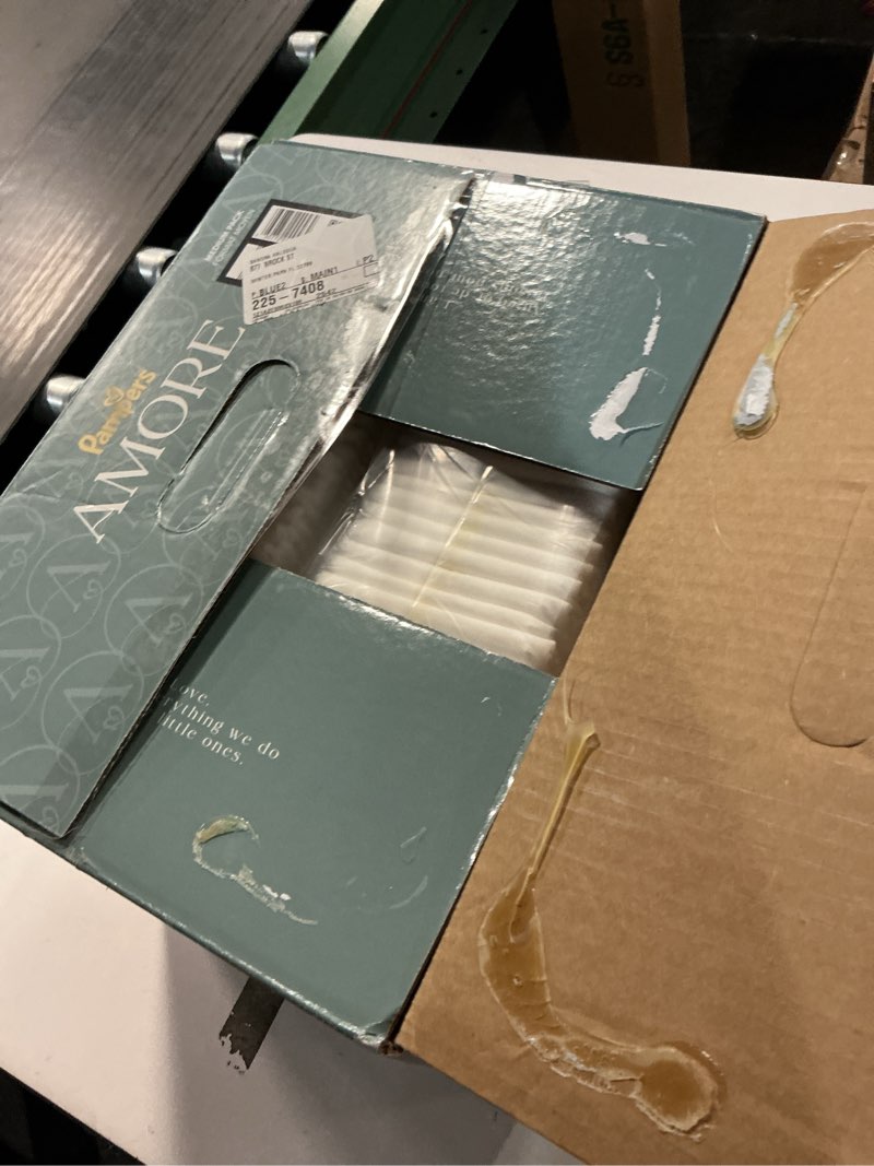 Condition photo showing New/Like New for Pampers Amore, Size 4 (15-34 lbs), 58 Count, Our Best Diaper – Hypoallergenic & Fragrance Free, Up to 100% Leakproof, Soft as Cashmere Size 4 58