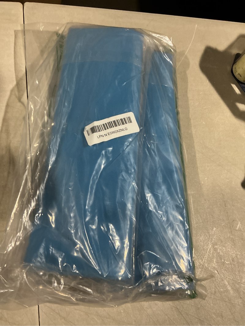Condition photo showing Good Condition for 2pcs pool step weights,10 l no breaken swimming pool ladder weights for above ground pools, waterproof pool sand stair weights for pool steps, easy&quick fill sand (blue)