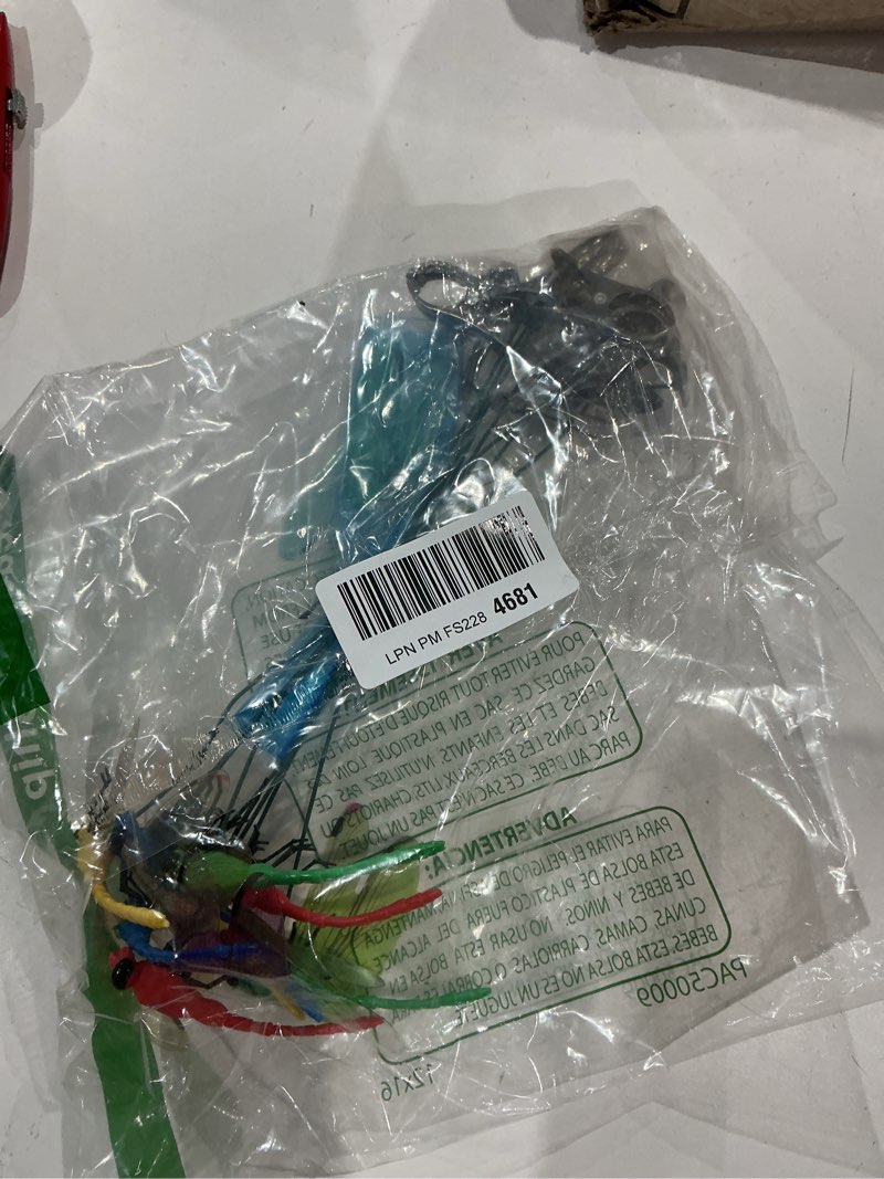 Condition photo showing As Is for fake dragonfly clip,dragon fly hat clip,3d fake dragonfly clips outdoor simulation,artificial dragon fly for patio garden decoration, multicolor waterproof (2*red+2*blue+2*green+2*yellow)