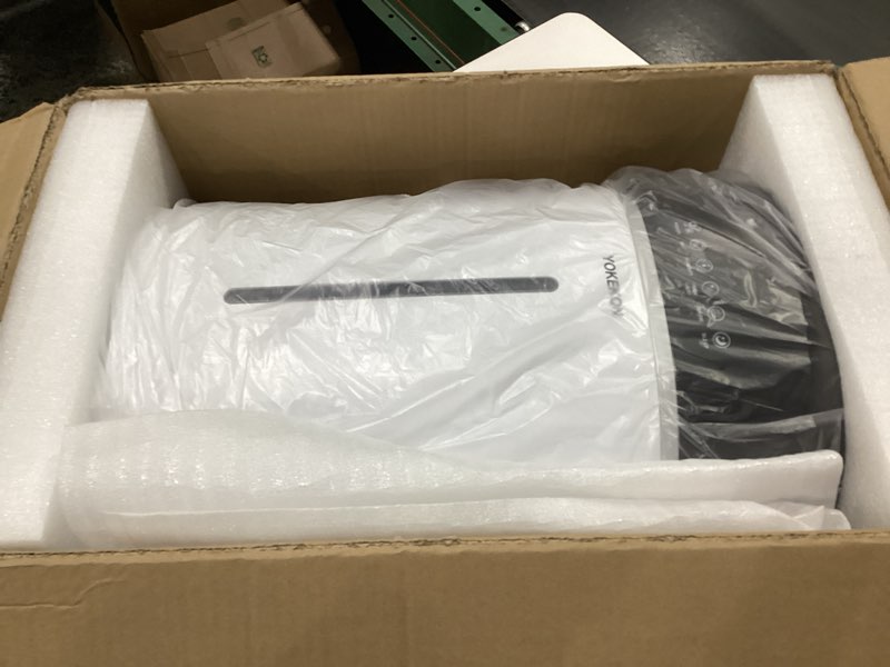 Condition photo showing New/Like New for Yokekon Cool and Warm Mist Humidifier Large Room, 4.76Gal/18L Humidifiers for Home 2500 sq ft, Air Humidifiers for Bedroom with Diffuser&Extended Tube, Whole House Humidifiers for Nursery Baby Plants White, SIMILAR TO STOCK PHOTO 
