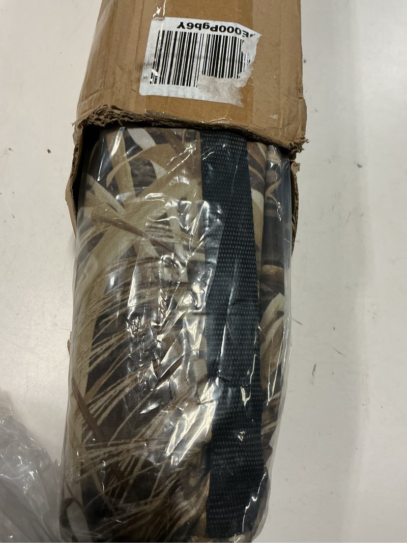 Condition photo showing New/Like New for AUSCAMOTEK Pop Up Ground Blind for Deer Duck Turkey Hunting Portable Quick Setup Lightweight Green/Brown/Dry Grass Ground Peg Included Dry Reed