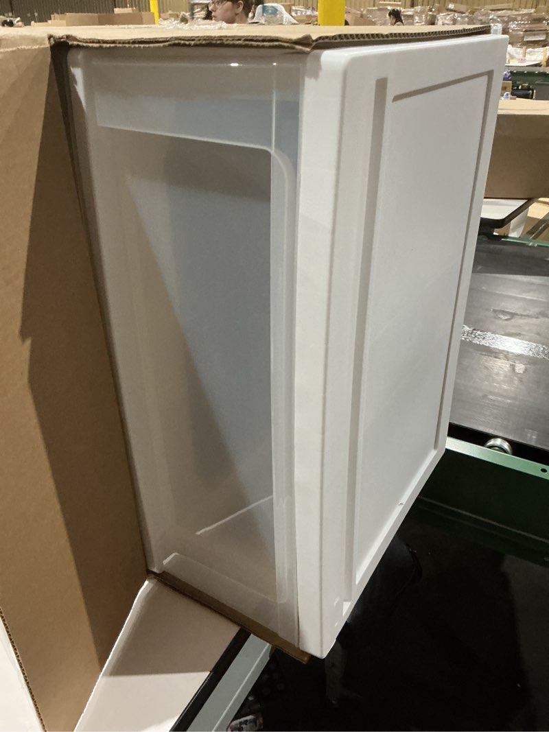 Condition photo showing Good Condition for iris usa plastic drawer storage organizer rolling cart, with wheels casters, 3-drawers, for art craft supplies bathroom dorm bedroom laundry room, wide, white white 3 drawer