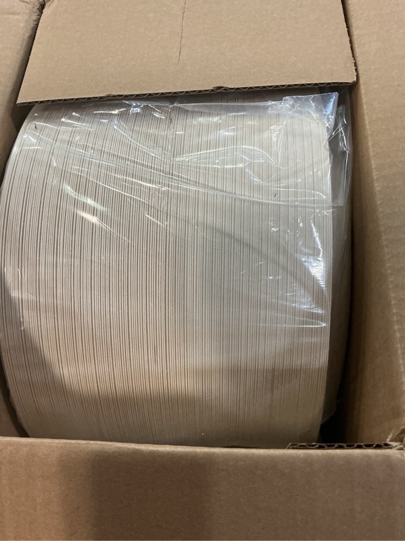Condition photo showing New/Like New for ecolipak 100% compostable 10 inch heavy duty paper plates, 150 pack disposable biodegradable eco-friendly sugarcane bagasse plates for dinner party(white) white 10 inch