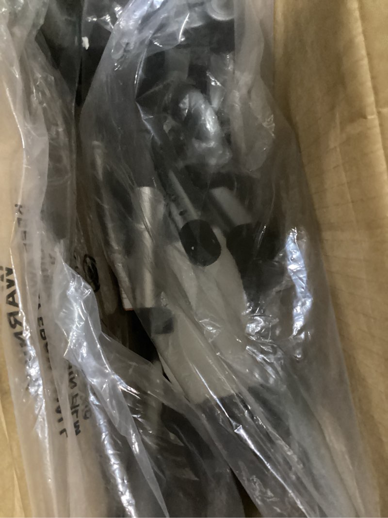 Condition photo showing As Is for Narrow Walkers for Seniors with Seat, Lightweight Folding Space Saver Mobility Rolling Walker,Height Adjustable Standard Walker with Aluminum Frame, 5-inch Wheels, Compact Travel Walker (Silver)