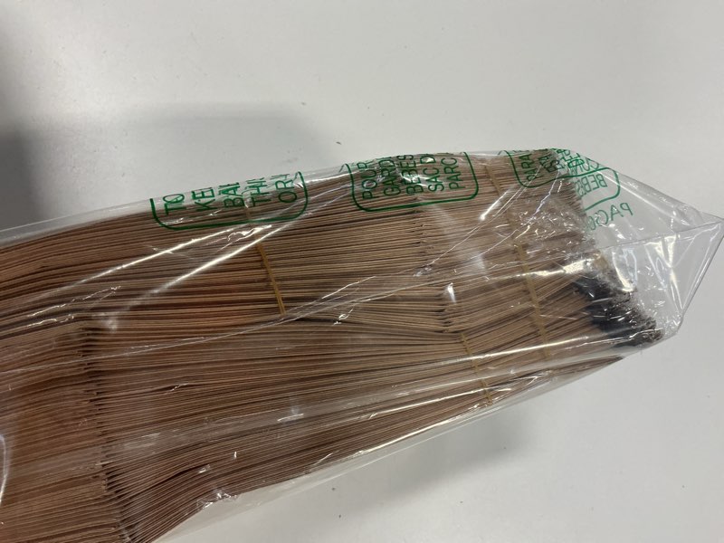 Condition photo showing Good Condition for Moretoes 100pcs Medium Bakery Cookie Bags with Window, 4.5x2.36x9.6in Tin Tie Tab Kraft Paper Bags f