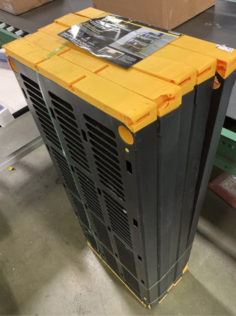 Condition photo showing As Is for Project source HEAVY DUTY 5-Tier Commander® CONNECT Ventilated Shelving Unit Unidad de estantería ventiiada CONNECT de Commander® de 5 niveles