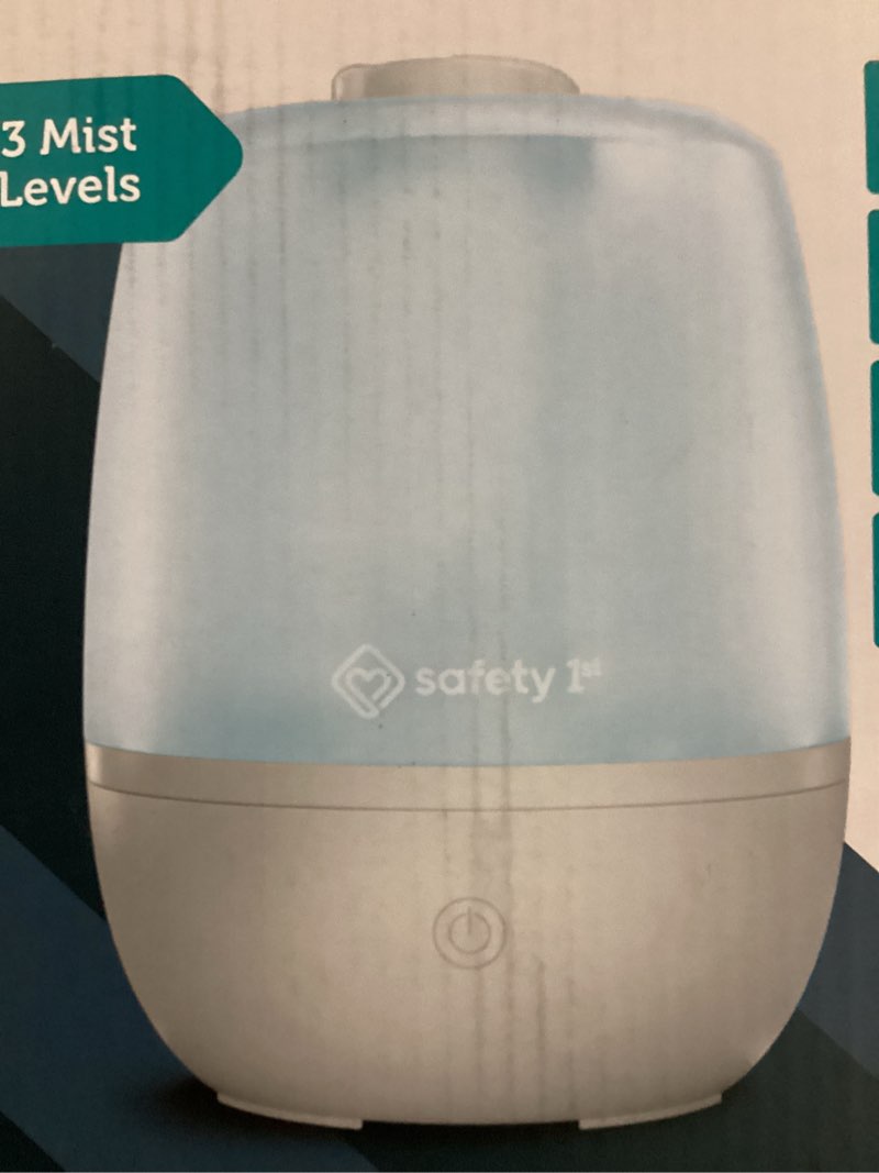 safety 1st everyday cool mist humidifier 3 mist levels