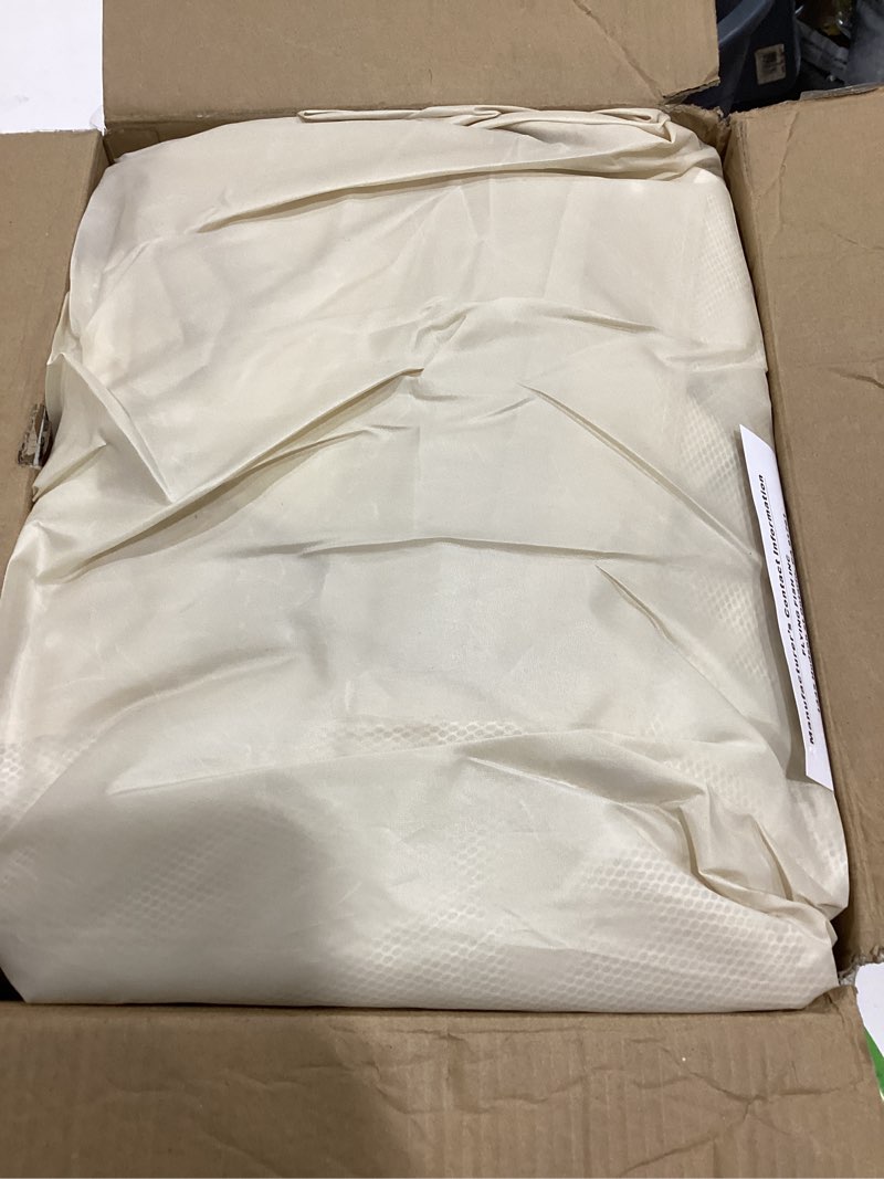 Condition photo showing As Is for Fodoss Baby Playpen, 71x47inch Large Playpen for Babies and Toddlers, Indoor & Outdoor Play Yard, Baby Fence Play Area Beige 71x47 Inch