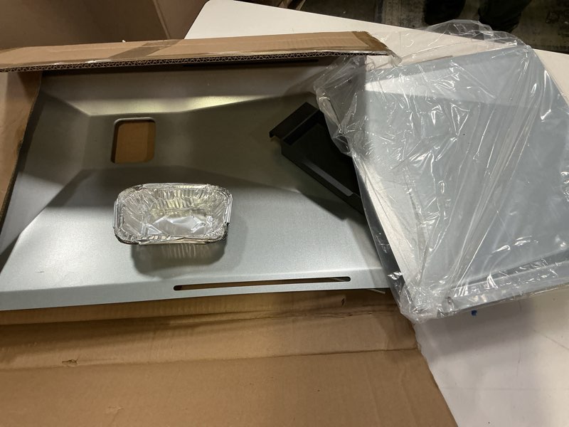 Condition photo showing Good Condition for adjustable grease tray with catch pan for nexgrill 720-0888s 720-0888 720-0896, 3/4/5 burner gas grill, universal drip pan for expert, charbroil, dynaglo, kenmore, bhg, grill master backyard uniflame