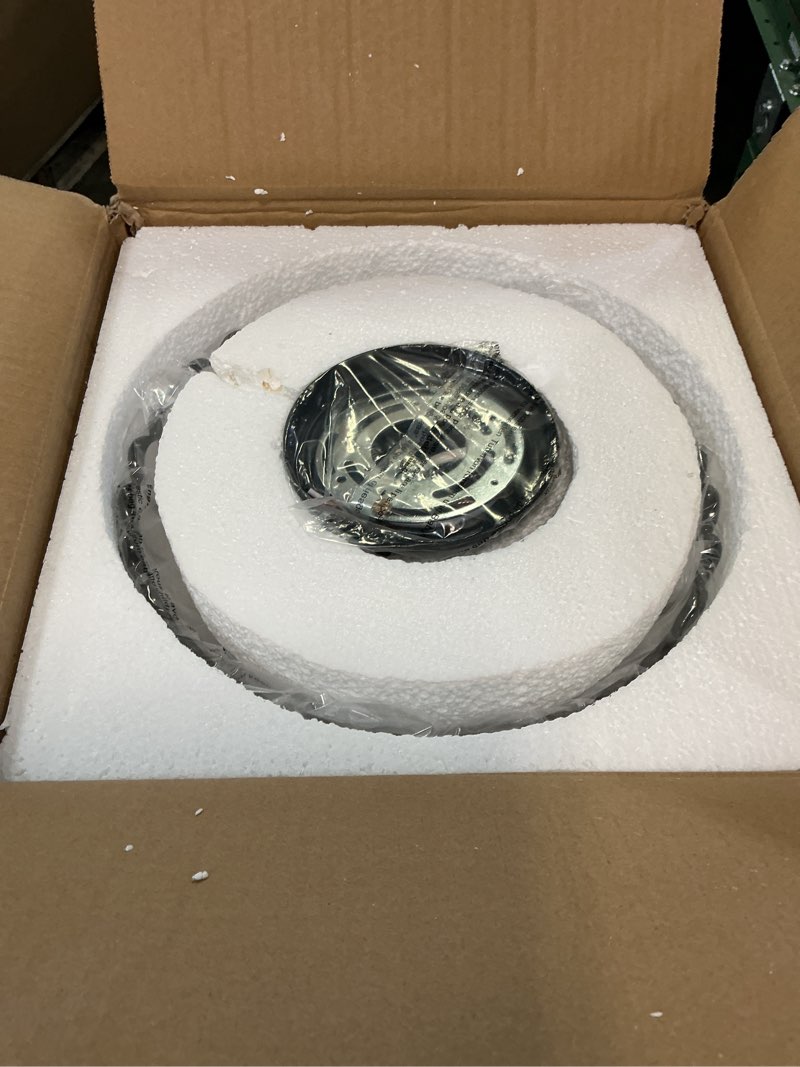 Condition photo showing Good Condition for semi flush mount ceiling light fixture vinatge black ceiling lights mid century modern clear glass close to ceiling lighting fixtures for bedroom hallway foyer bathroom kitchen laundry room nursery clear-(black base)