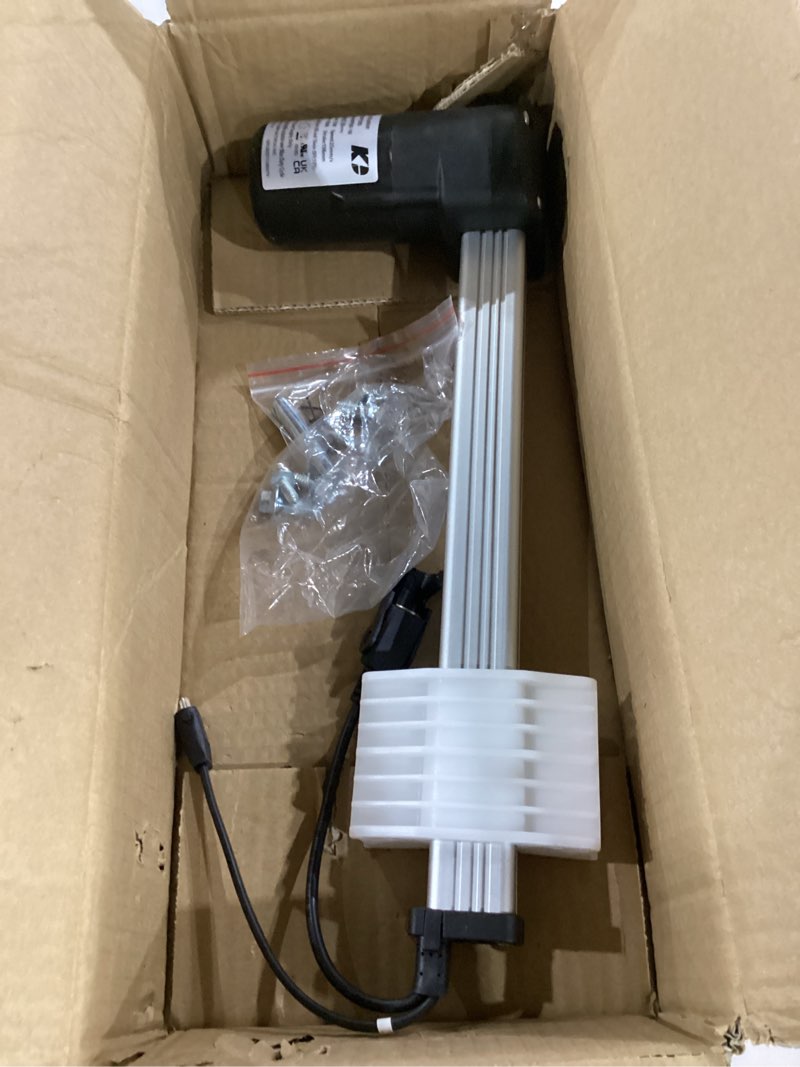 Condition photo showing Good Condition for kaidi kdpt005-190 linear actuator power recliner lift chair motor replacement, flat 01 pin male cord & round 5 pin female connector