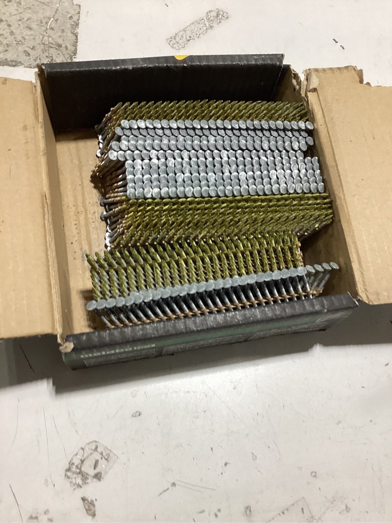 Condition photo showing Good Condition for metabo hpt 2 in. l plastic strip hot-dip galvanized framing nails 21 deg 1000 pk