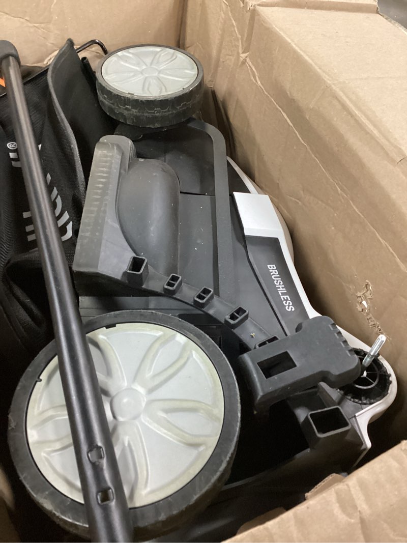 U20 20V 13" Brushless Lawn Mower | Includes 1 x 4.0Ah Batteries | Effortlessly Tackle Lawns up to 1600 Sq. Ft.