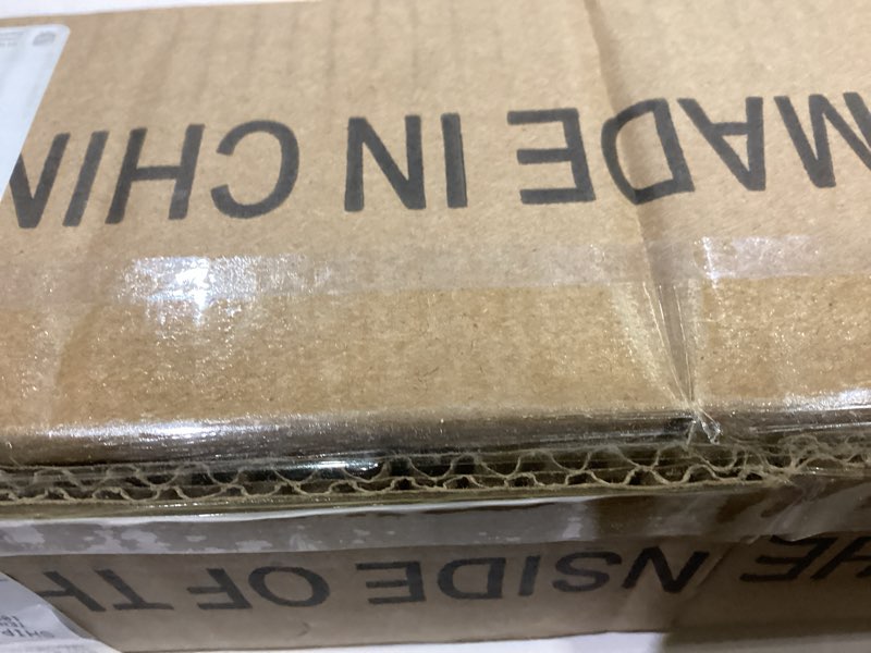 Condition photo showing As Is for Heavy Duty Curtain Rods,1 1/4" Large Diameter Premium Nonadjustable Curtain Rod,48in/4ft Custom Window Treatment Rods with Durable Aluminum Brackets and End Caps,Brushed Nickel Finish Brushed Nickel 48in/4ft