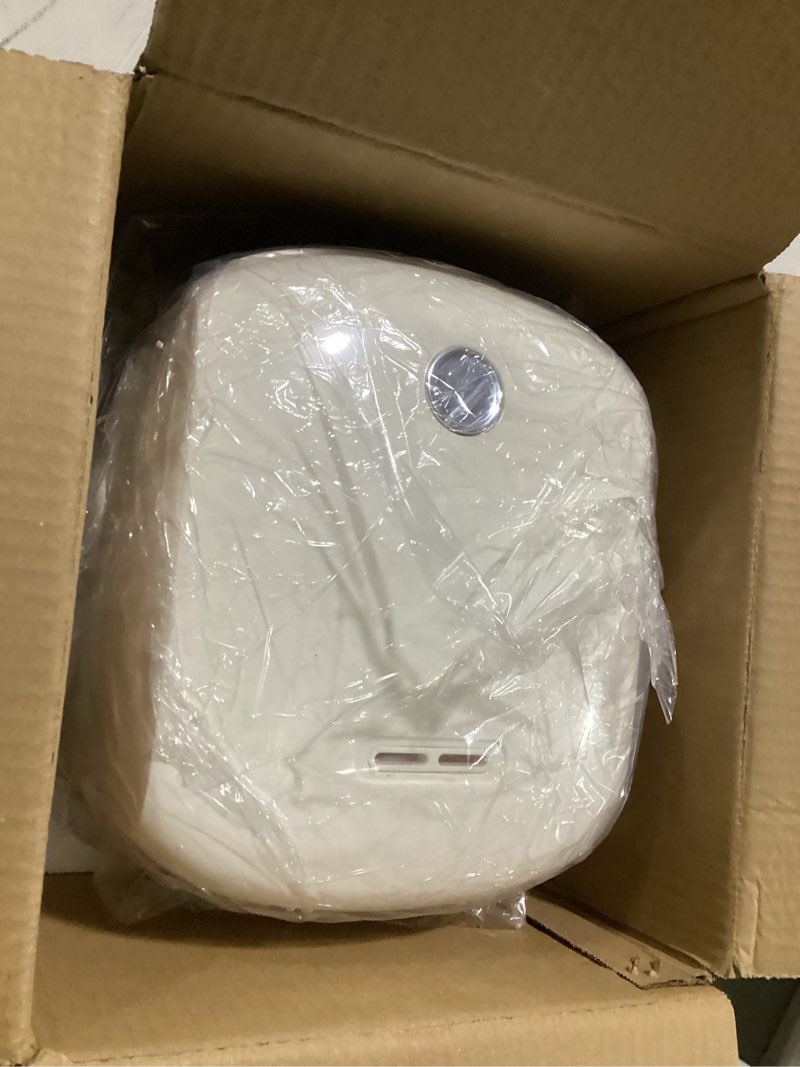 Condition photo showing Good Condition for portable digital rice cooker, 6-cup (uncooked)/12-cup (cooked) small rice maker with steaming basket, mini rice cooker with 2l removable nonstick inner pot, 10 menu options, auto keep warm, 24 hour delay timer, white