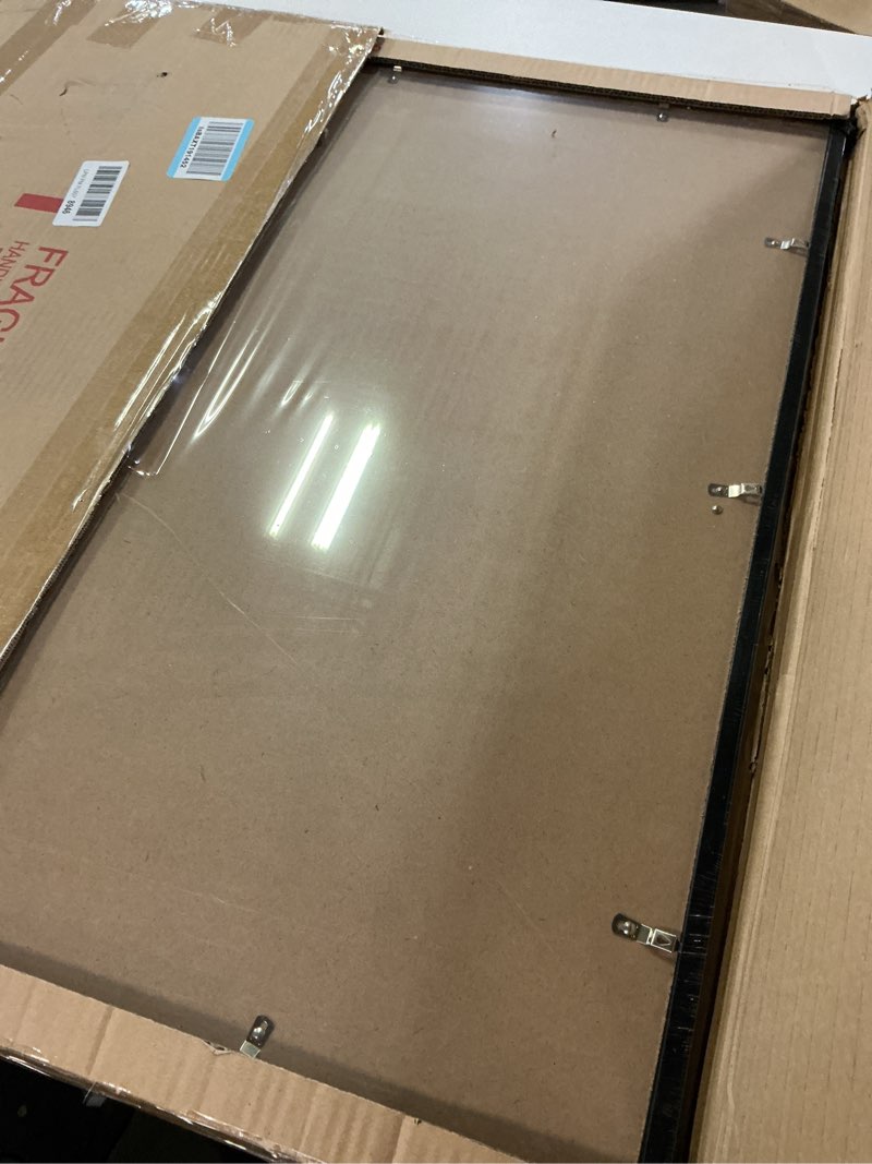 Condition photo showing Good Condition for LaVie Home 30x30 Black Picture Frame, 30x30 Wall Display, Modern Style, Horizontal Orientation for Special Occasions Black 30x30 1