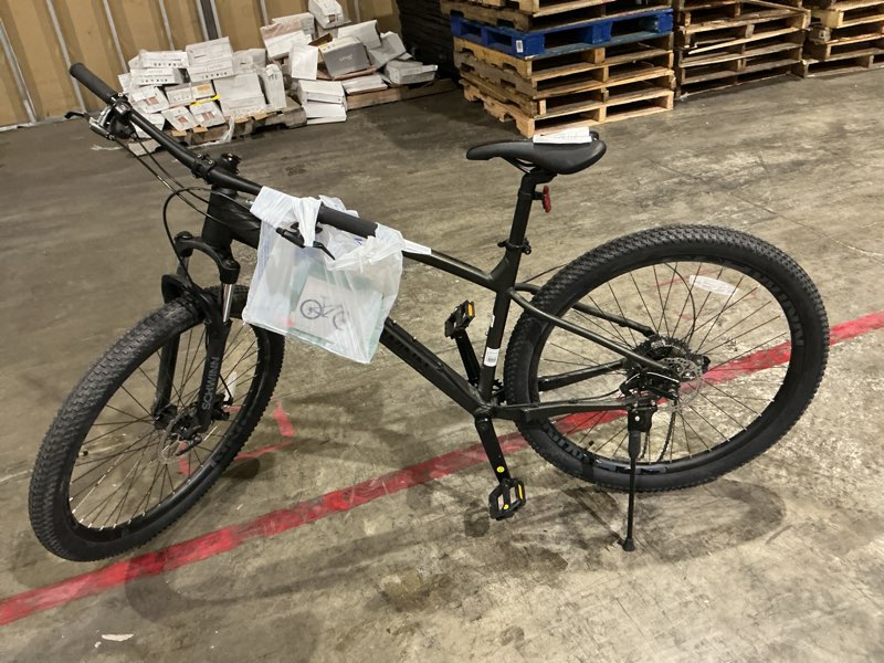 Condition photo showing As Is for schwinn 29 inch, axum comp, adult unisex, mountain bike, large frame, black