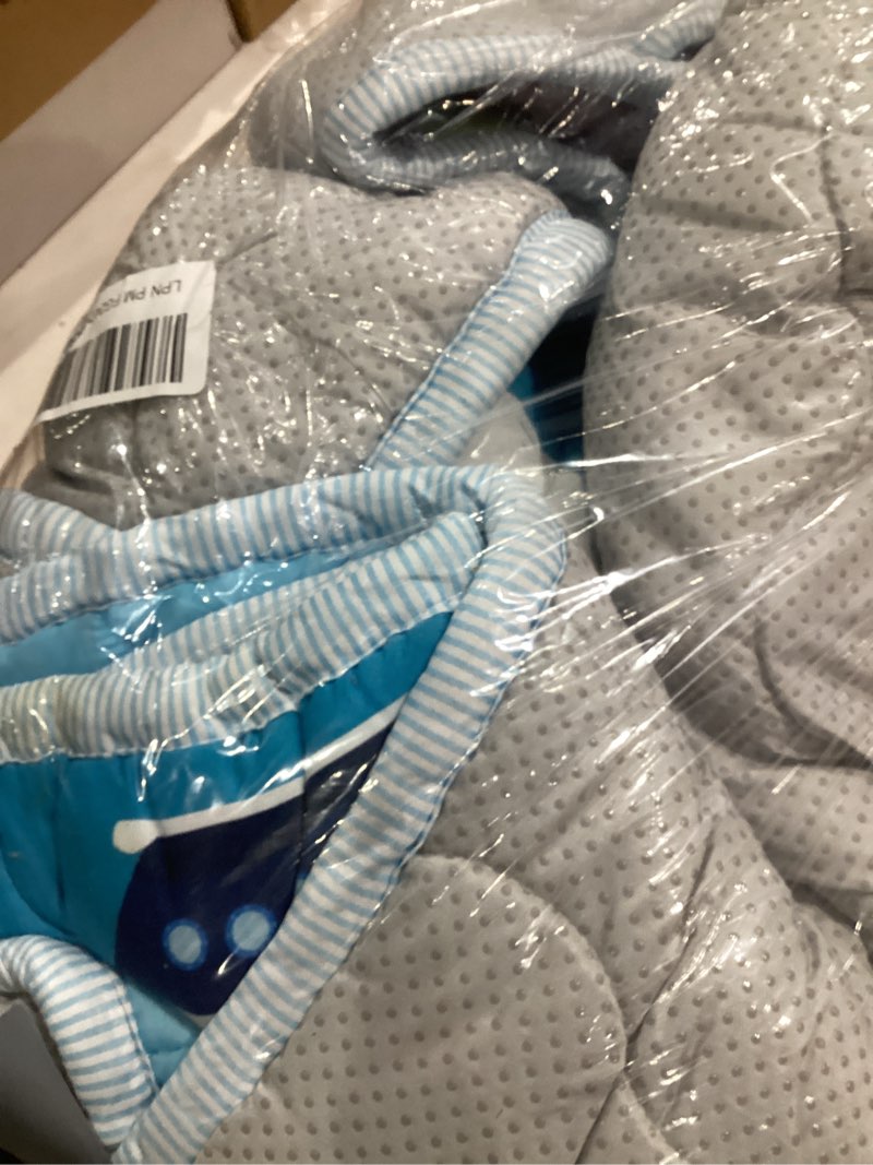 Condition photo showing Good Condition for Baby Play Mat, 50x50 Playpen Mat with Super Soft Touch, Activity Mat with Upgraded Anti-Slip Bottom, Machine Washable Crawling Mat for Floor & Picnic (Vehicles) Vehicles 50"x50"