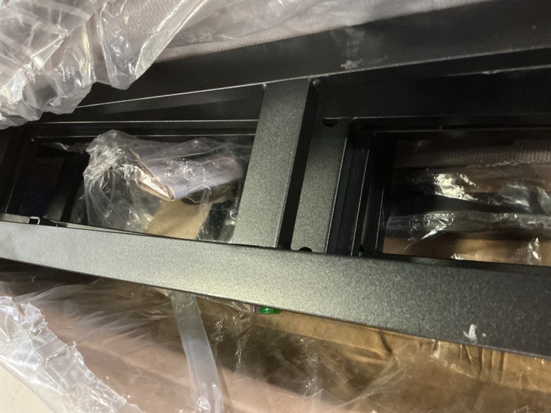 Condition photo showing As Is for Full Size Box Springs - 5 Inch Low Profile Mattress Foundation No Noise Heavy Duty Metal Basics Bed Base with Clean Fabric Cover, Easy Assembly 5 Inch Full