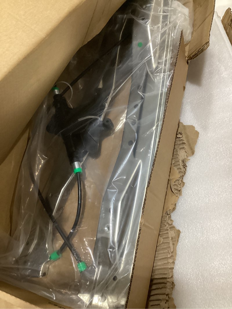 Condition photo showing Good Condition for hhcsop front left driver side power window regulator without motor for 2008 2009 2010 2011 2012 2013 2014 2015 2016 chrysler town & country, dodge grand caravan, ram c/v, vw routan, 749-508
