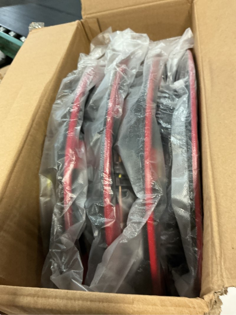 Condition photo showing Good Condition for hubcap wheel cover replacement r16 hub caps universal-fit steel wheel rim cover abs material exterior accessories for car truck suv -set of 4?16-inch?red-black? tt-red-black 16-inch