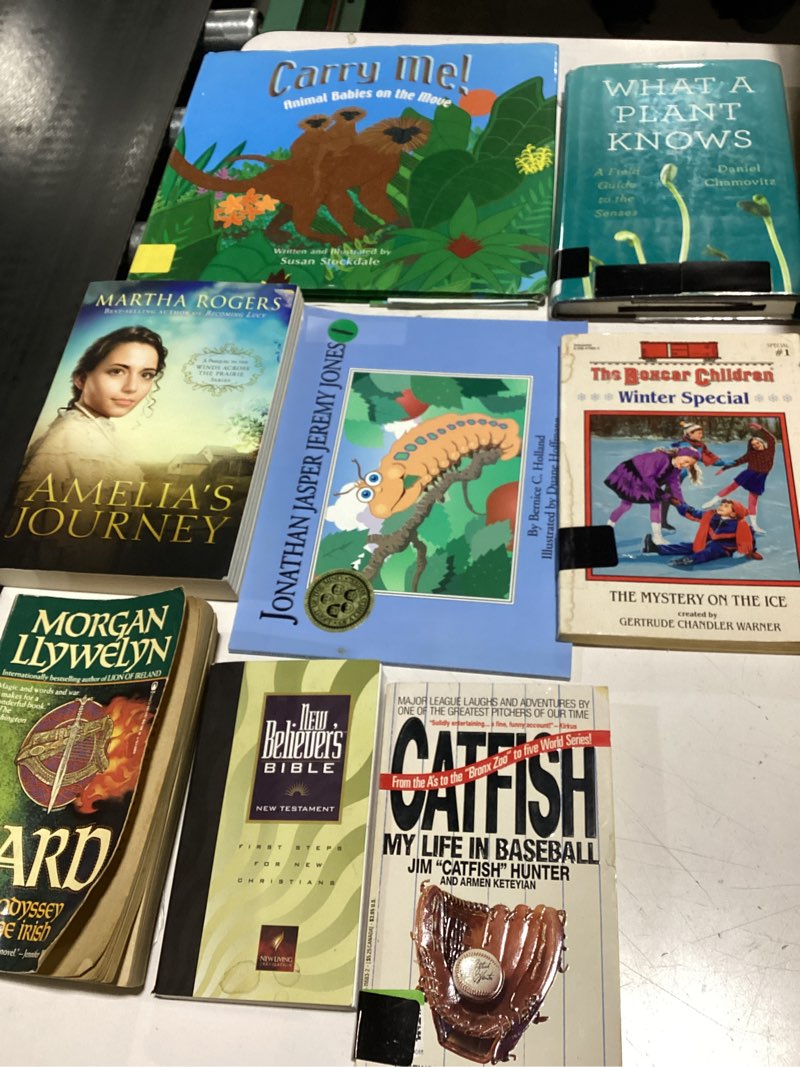 Assortment of books of different styles (Pack of 8)