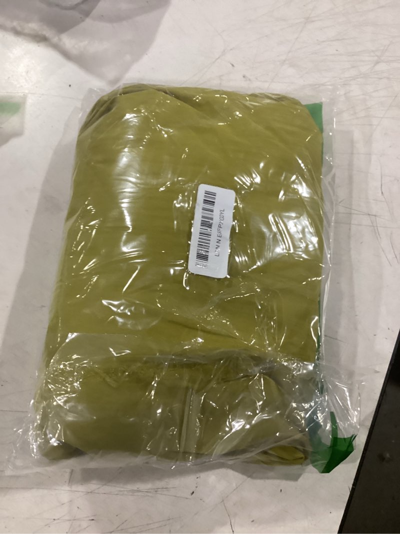 Condition photo showing Good Condition for elleven women's bubble maxi skirt, elastic waist puffy hem a-line skirt with pockets green xx-large