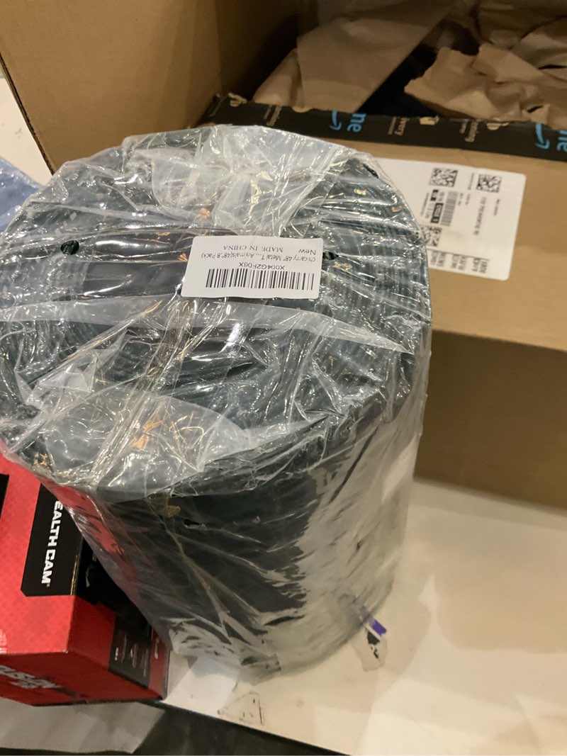 Condition photo showing New/Like New for 48" Metal Tree Trunk Protector, 8 Pack Mesh Tree Guards Tree Protectors with Zip Ties, Stakes, ExpandableTree Trunk Protector Guard, Tree Protectors from Deer, Mower, Animals(48",8 Pack) 48“, 8pk