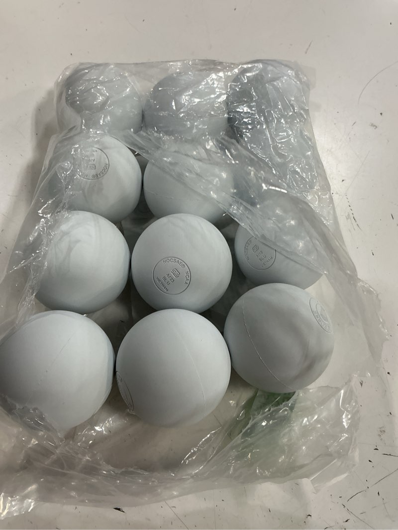 Condition photo showing Good Condition for stx official lacrosse balls white 12 balls