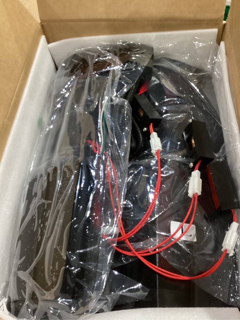 Condition photo showing Good Condition for Tail Lights Assembly Fit for Chevy Silverado 1500 2019-2023, 2500HD 3500HD 2020-2023 (Only Fit Factory Halogen Tail Light Model), LED Tube Rear Brake Lamp Taillights, Black Housing Smoked Lens Black Housing Smoked Lens LED Tail lights