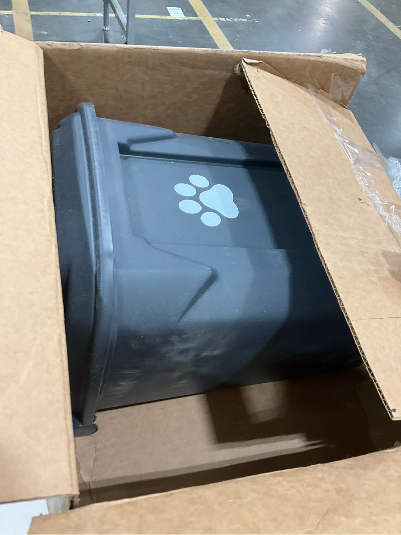 Condition photo showing Good Condition for Dog Poop Trash Can Outside 20L with Waste Bags Outdoor Dog Poop Trash Can for Backyard with Lid Odorless Waterproof Foot Pedal and Removable Inner Bucket Trash Can with Bags