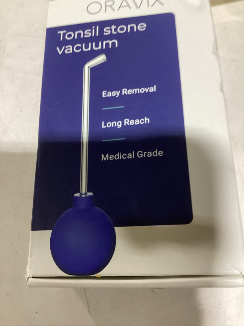 Condition photo showing Good Condition for oravix tonsil stone vacuum, tonsil stone remover vacuum suction, tonsil stone cupping tool, tonsil stone removal tool with suction, tonsil stones removal vacuum, tonsil stone extractor - 3 in 1 kit