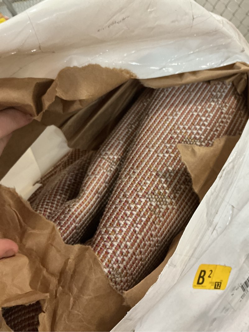 Condition photo showing Good Condition for JONATHAN Y Boho Vintage Diamond Cream/Gray Indoor Area Rug 10X14 ft, Moroccan Hype for Living Room, Bedroom, Kitchen, Office, Easy-Cleaning, High Traffic, Pet-Friendly, Non-Shedding (MOH101B-14) Cream/Gray 10' x 14' (Rectangular)