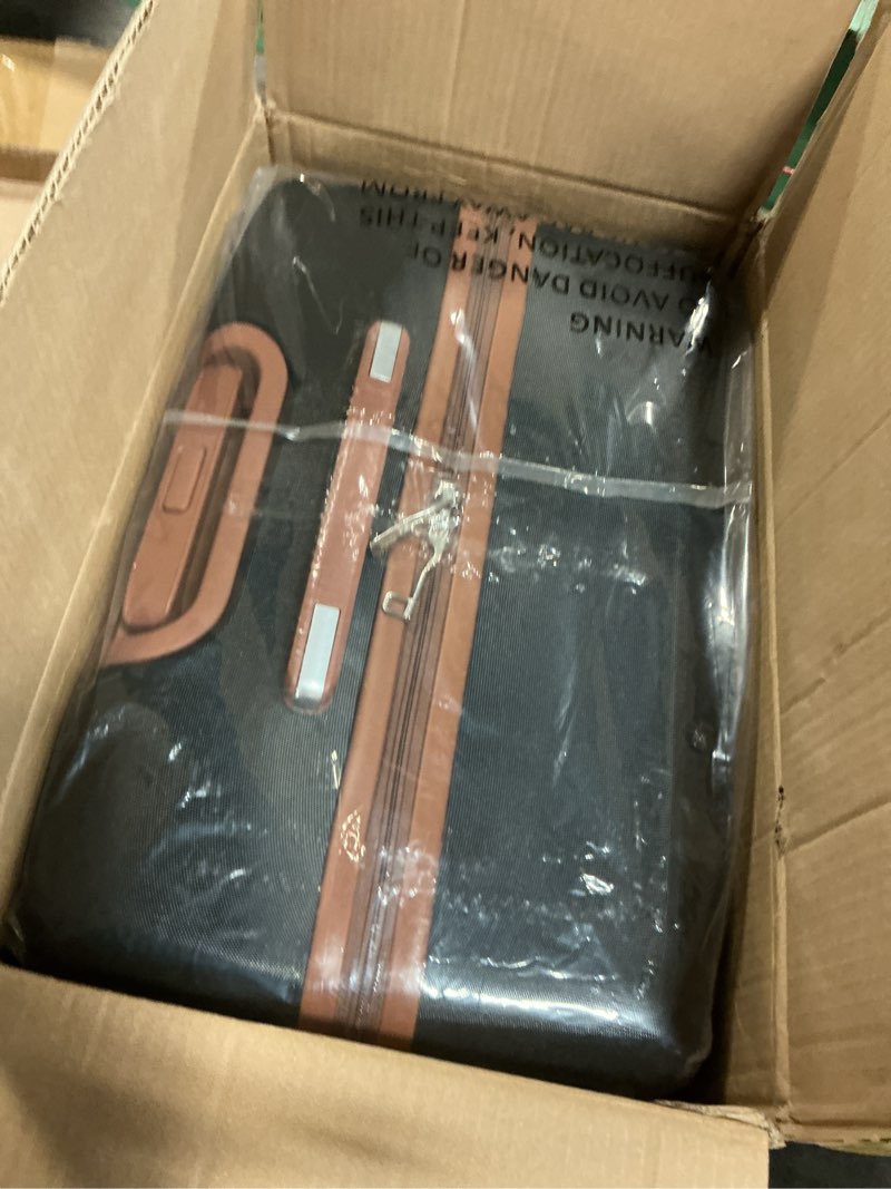 Condition photo showing Good Condition for Luggage Sets 5 Piece, Suitcases With Wheels, Lightweight Travel Luggage Set With TSA Lock, ABS Hardshell Carry On Suitcase Set, Black Black 5PCS