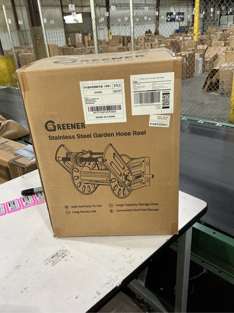 Stainless Steel Garden Hose Reel