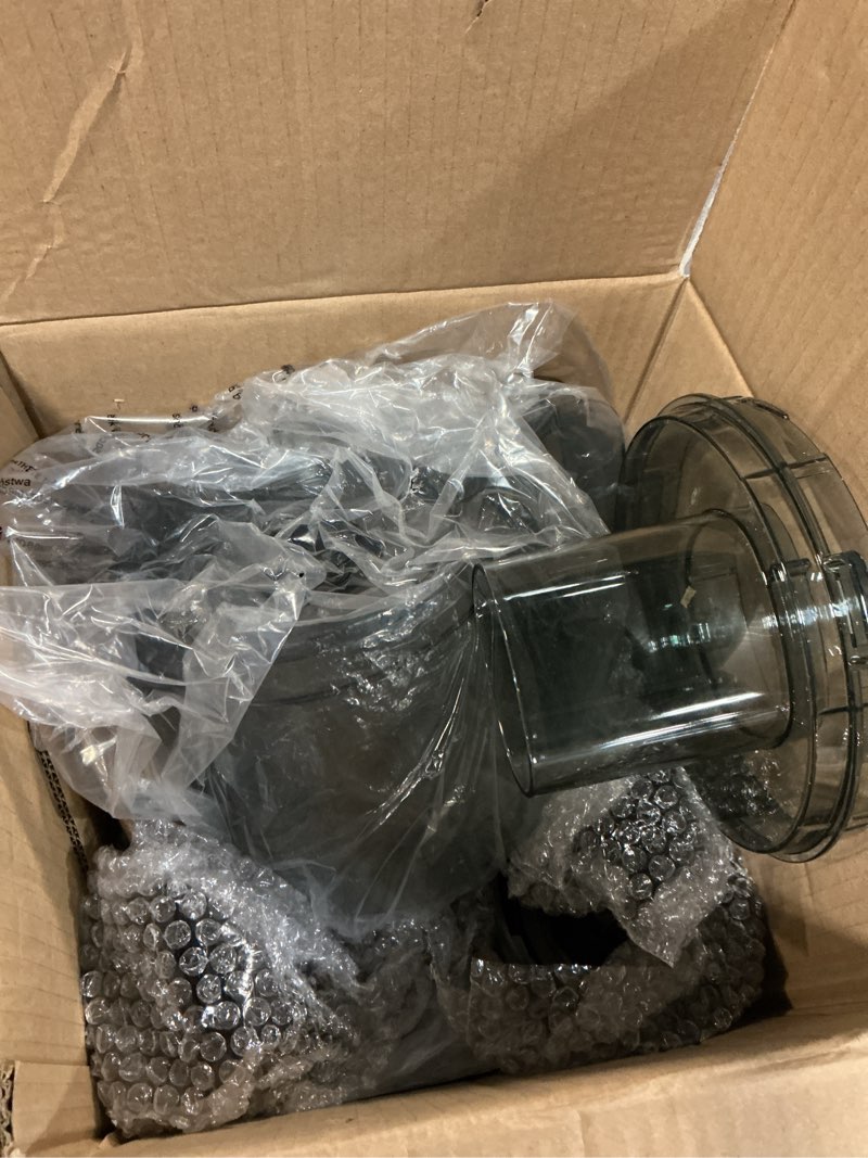 Condition photo showing Good Condition for Similar 12 Cup Food Processor & Vegetable Chopper,French-Fry-Cutter, Stepless Speed,Digital Timer,Large Feed Chute,Ice Creshing(Black)