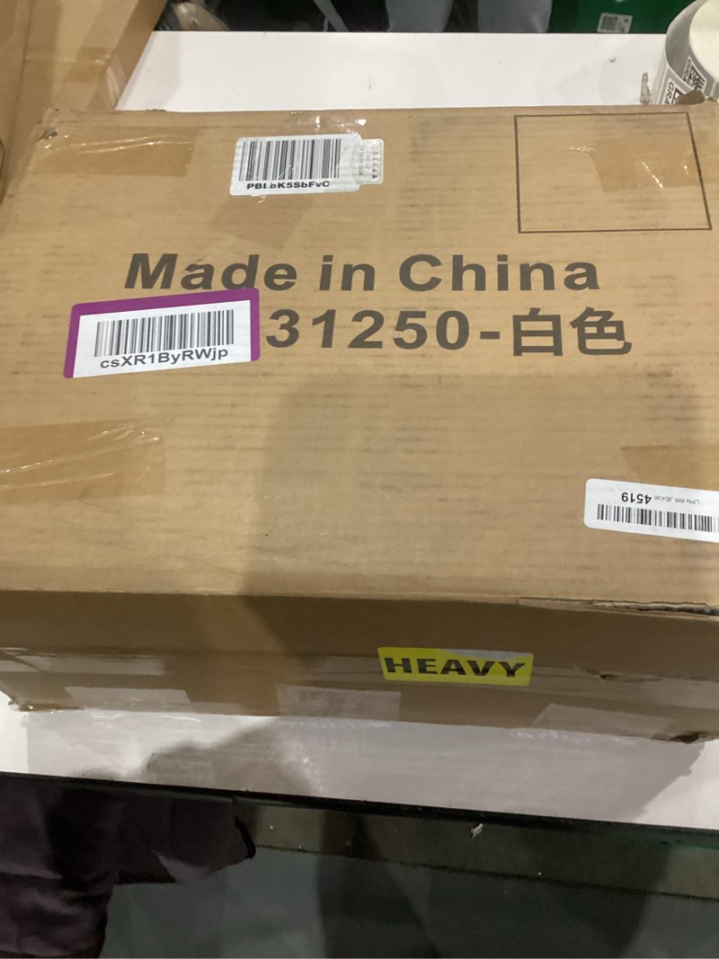 Condition photo showing New/Like New for Rolling Storage Cart with Drawers,Utility Cart With 8 Drawers and Wooden Tabletop,Rolling Drawer Cart,Storage Drawer Cart for Living Room,Classroom,Bedroom,Bathroom,Dorm,Office,White