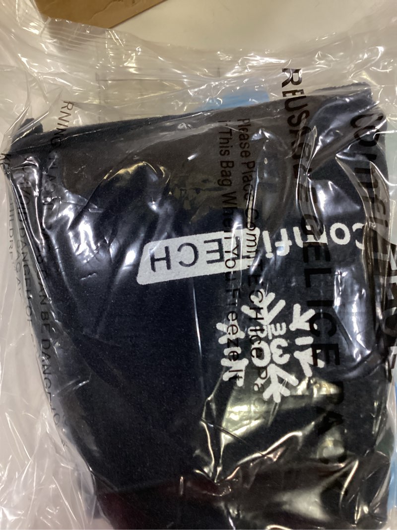 Condition photo showing New/Like New for comfitech dual-gel neck ice pack wrap with extended 30-minute cooling, detachable cold pack & flexible gel cervical ice wrap for swelling, sprains, office stiff neck, post-workout recovery, medium medium 1.0