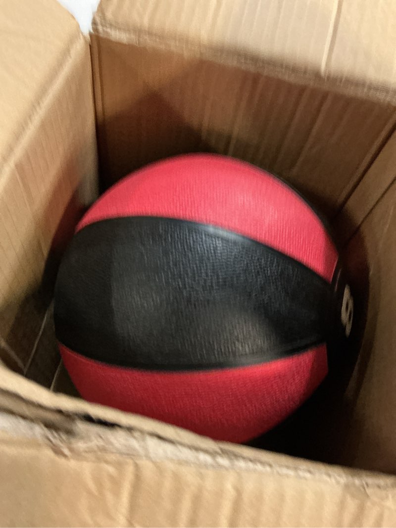 Condition photo showing Good Condition for Amazon Basics Weighted Medicine Ball 8 Pounds