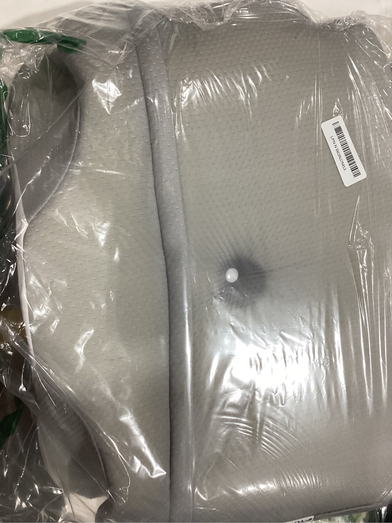 Condition photo showing Good Condition for Cervical Neck Pillow, Ergonomic Memory Foam Pillows for Neck Pain Relief with Breathable Pillowcase, Adjustable Contour Neck Support Pillow for Side Back Stomach Sleepers, Odorless Light White