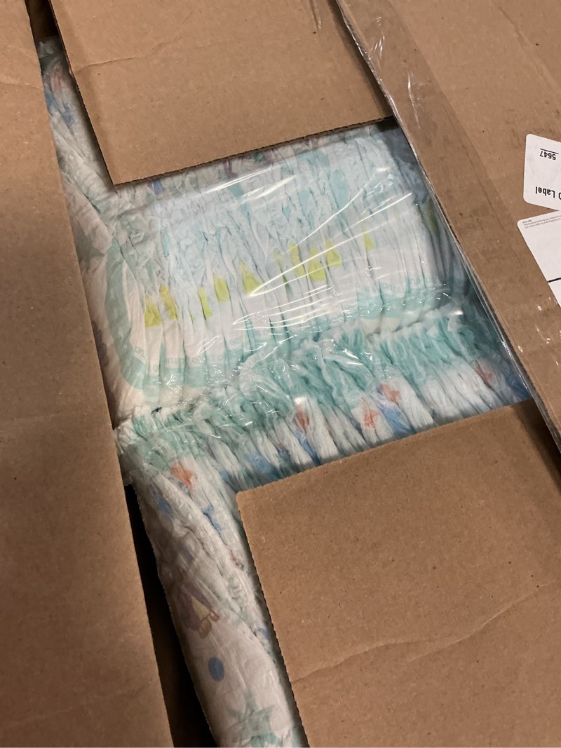 Condition photo showing New/Like New for pampers training pants - easy ups boys & girls bluey - size 3t-4t, 124 count, children's potty underwear (packaging may vary) 3t-4t 124