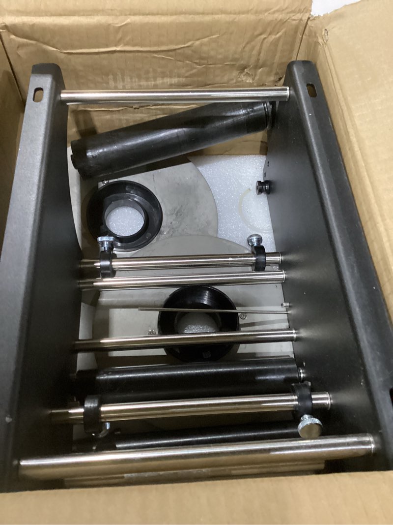 Condition photo showing Good Condition for manual round bottle labeling machine beer cans wine adhesive sticker labeler label dispenser machine packing machine