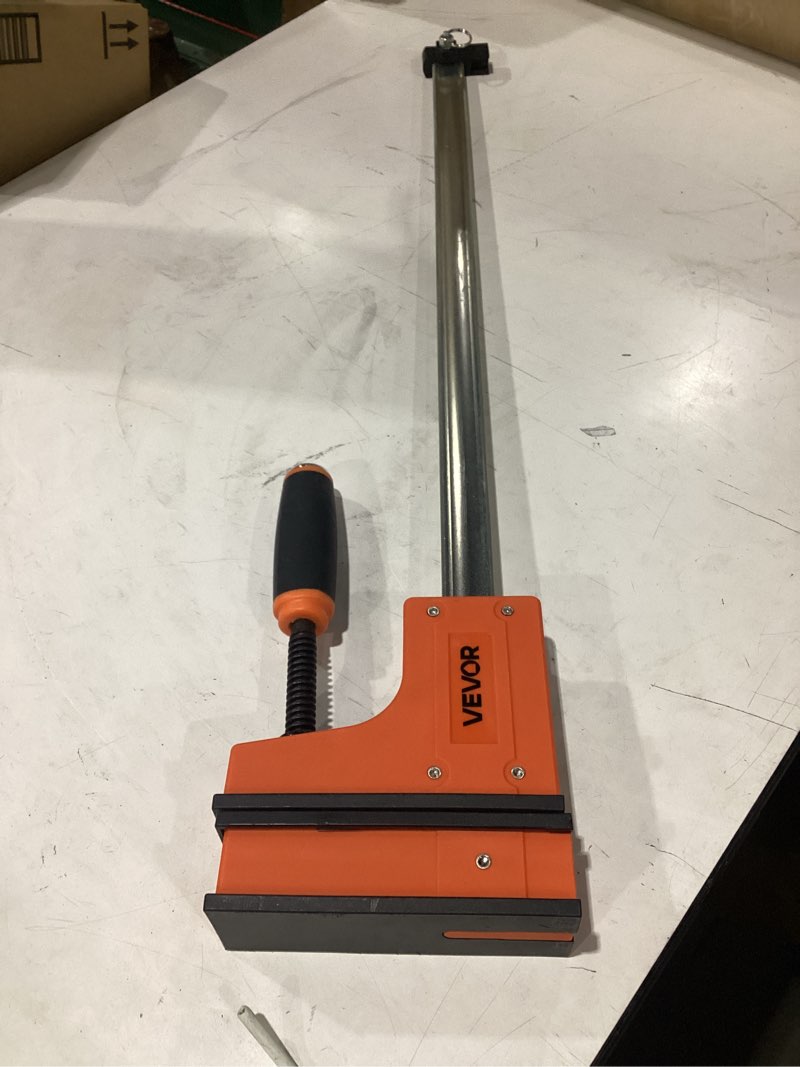 Condition photo showing Good Condition for *similar to stock* vevor bar clamps for woodworking, 36 inch parallel clamp set, f-clamp with 1500 lbs load limit, even pressure, high-strength plastic and carbon steel, for woodworking metal working, orange 36\\\"