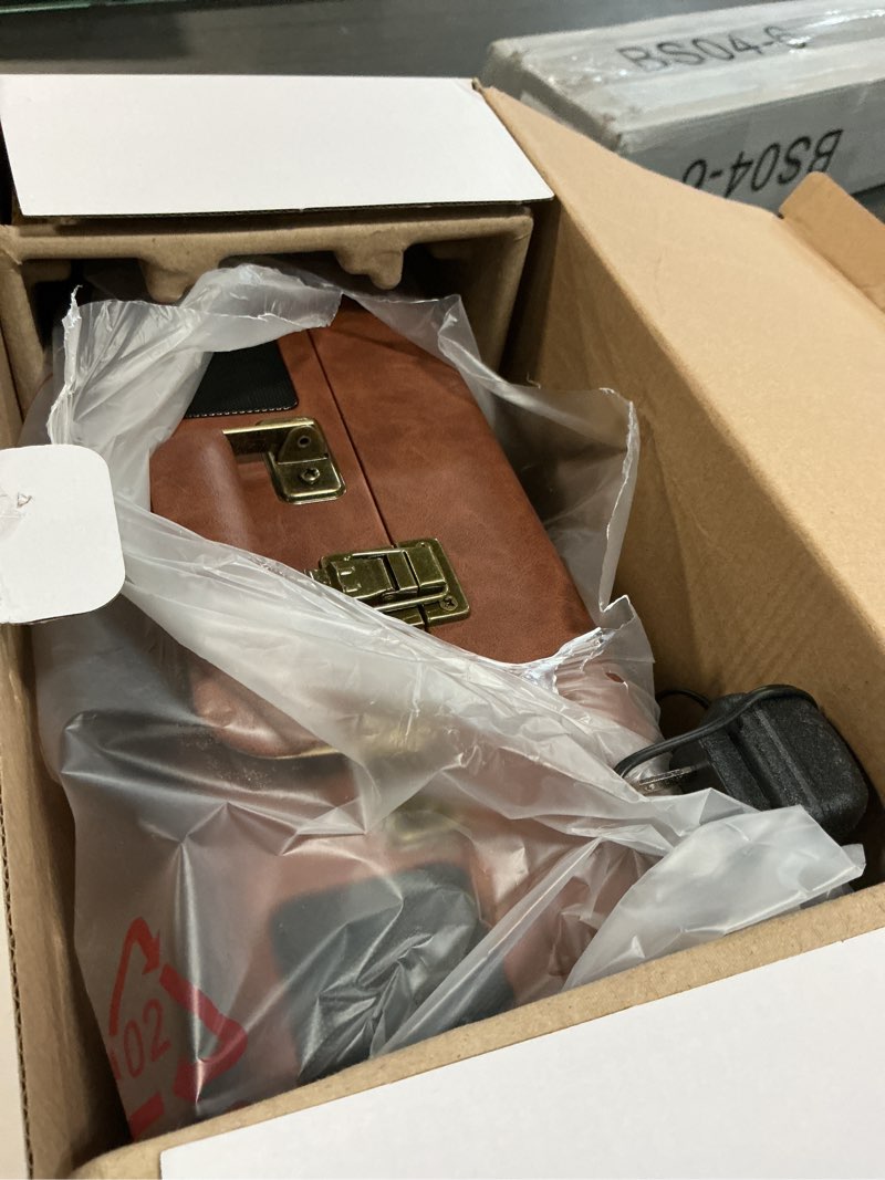 Condition photo showing Good Condition for victrola journey bluetooth portable suitcase record player – with built-in speakers, 3 speed vinyl record player, rca out, headphone jack (brown)