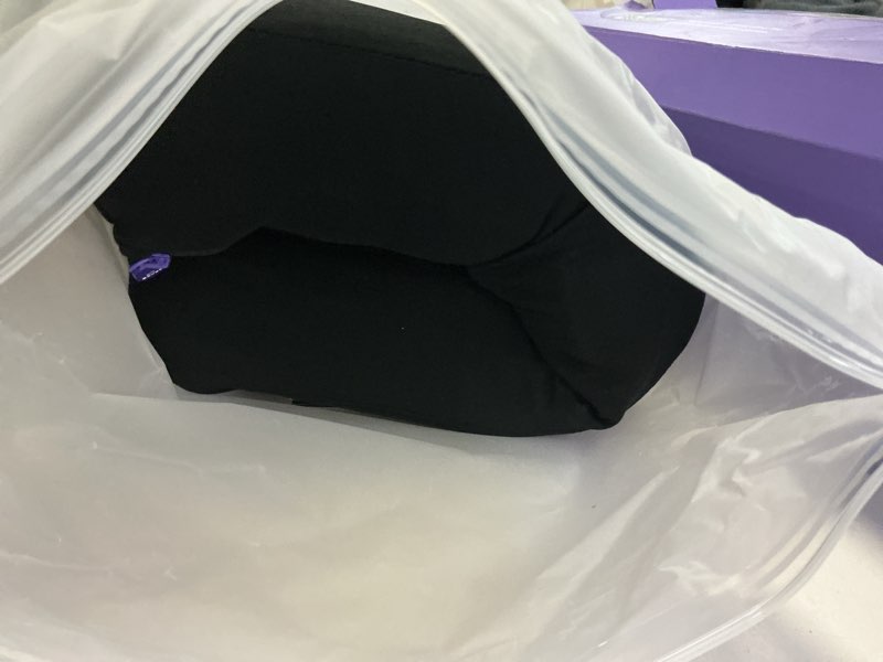Condition photo showing Good Condition for Cushion Lab Patented Pressure Relief Seat Cushion for Long Sitting Hours on Office & Home Chair - Extra-Dense Memory Foam for Soft Support. Car Pad for Hip, Tailbone, Coccyx, Sciatica - Black