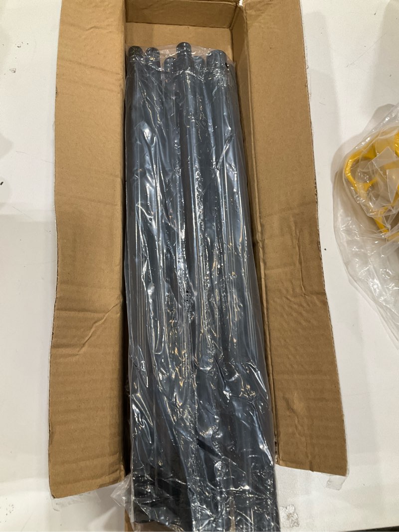 Condition photo showing Good Condition for Black Curtain Rods 2 Pack, 5/8 Inch Small Curtain Rods for Windows 30 to 60 Inch Stainless Steel with Brackets Easy to Install for Bedroom Living room Bathroom Kitchen Black|2 Pack 30"-60"