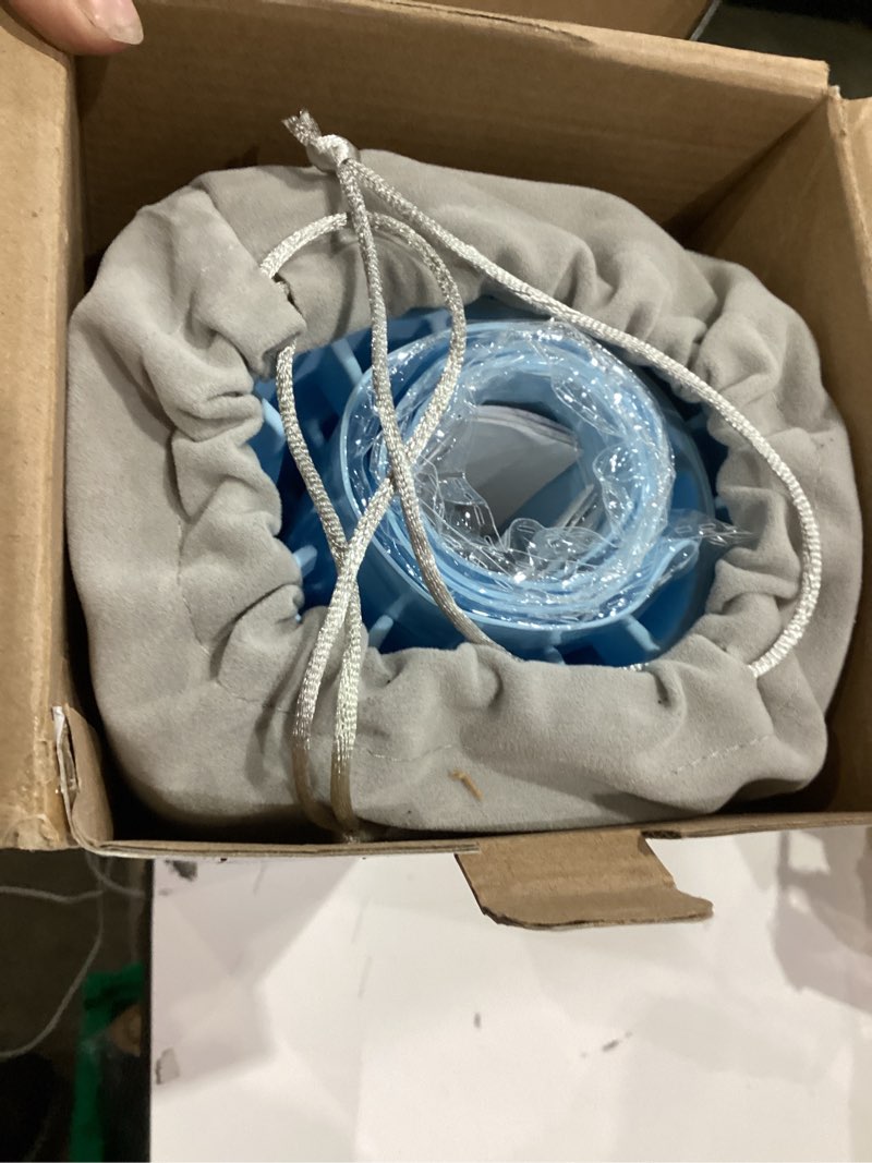 Condition photo showing New/Like New for Premium Electric Warming Tray for Food - 5 Temp & 4H Timer, Anti-Scald Silicone Portable Food warmer Mat, Safety Lock, Roll-Up Design - Food Warming Mats for Countertop & Buffet Party Gathering L Baby Blue