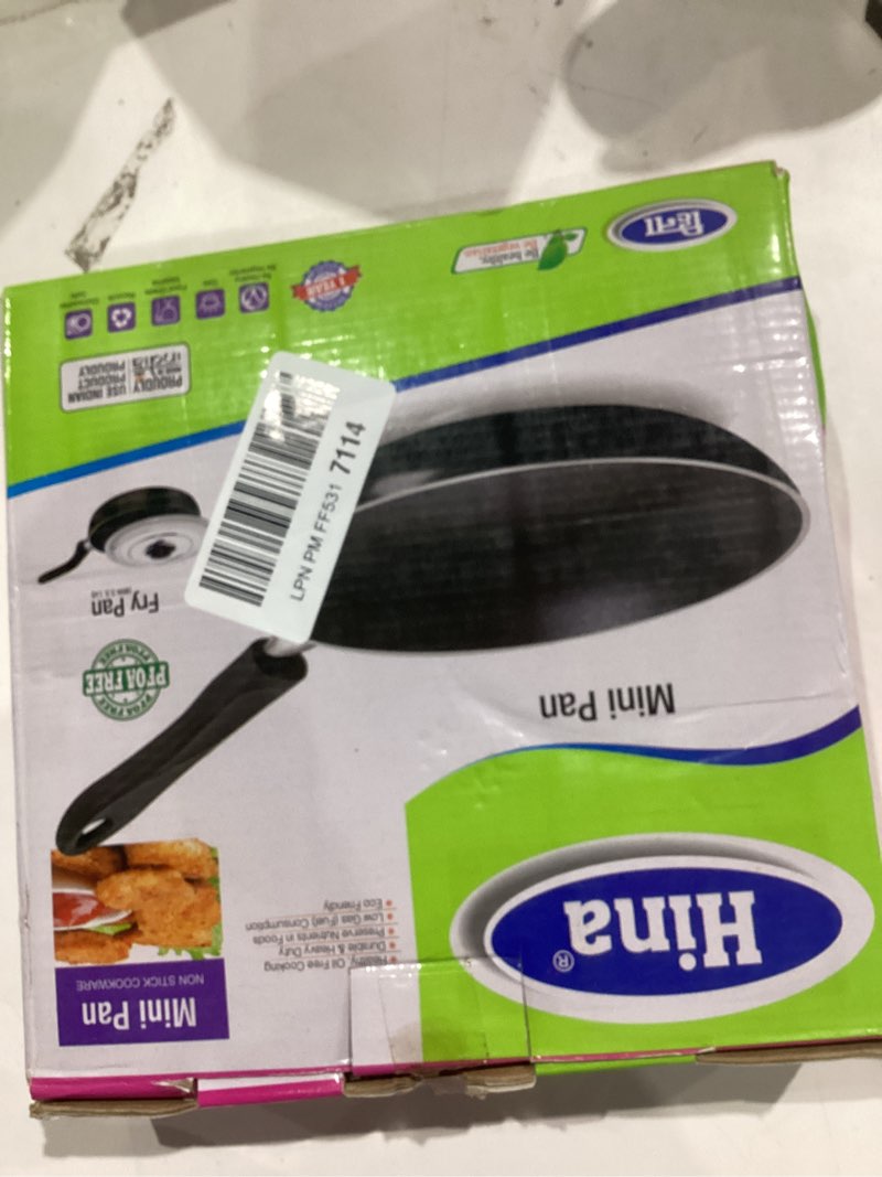 Condition photo showing Good Condition for Satre Online and Marketing Very Small Size Heavy Induction Base Appam Pan 7 Cavity