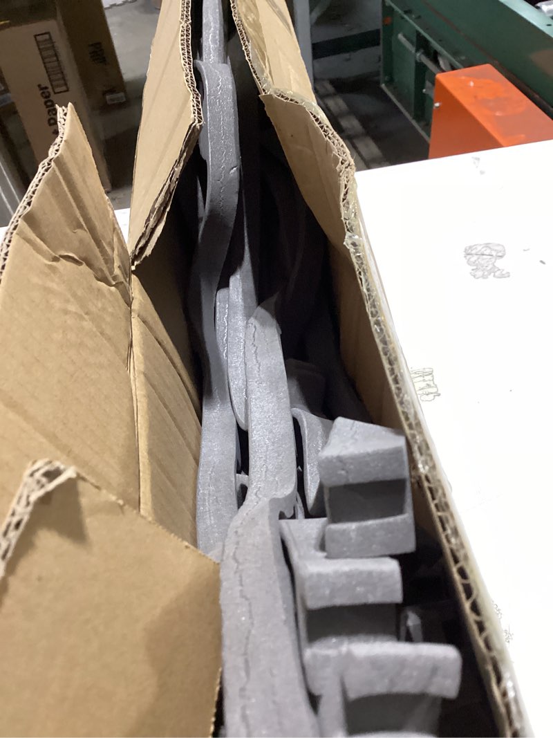 Condition photo showing Good Condition for pushglossy 30 pcs 9 in inside metal roof foam closure strips classic rib profile foam for metal roofing r panels 3 ft long corrugated metals roof closure strips weatherproof seal to block gaps, noise 30 inner