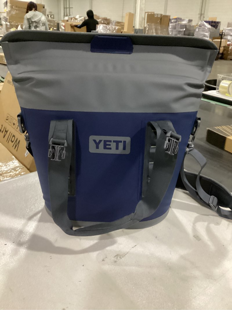 Condition photo showing New/Like New for YETI Hopper M Series Portable Soft Coolers with MagShield Access M15 Navy